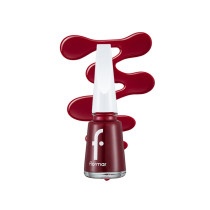 Flormar Nail Enamel Nail Polish, 385 Red velvet