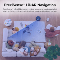 Roborock S8 Robot Vacuum Cleaner with Dual Brush & 6000Pa Suction & 3D Structured Light Obstacle Avoidance Robot Vacuum Compatible with Alexa for Pet Hair, Upgrade of Roborock S7 (Black), 1 Year Warranty