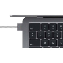 Apple MacBook Air 13 inch Liquid Retina Display, M3 Chip 8-Core CPU, 8-Core GPU, 8GB RAM, 256GB SSD, ENG Keyboard, Space Grey MRXN3, 1 Year Warranty