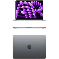 Apple MacBook Air 13 inch Liquid Retina Display, M3 Chip 8-Core CPU, 8-Core GPU, 8GB RAM, 256GB SSD, ENG Keyboard, Space Grey MRXN3, 1 Year Apple Warranty