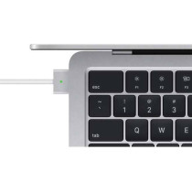 Apple MacBook Air 13 inch Liquid Retina Display, M3 Chip 8-Core CPU, 8-Core GPU, 8GB RAM, 256GB SSD, ENG Keyboard, Silver MRXQ3, 1 Year Warranty