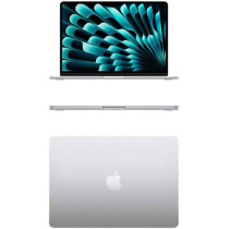 Apple MacBook Air 13 inch Liquid Retina Display, M3 Chip 8-Core CPU, 8-Core GPU, 8GB RAM, 256GB SSD, ENG Keyboard, Silver MRXQ3, 1 Year Warranty