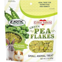 Exotic Nutrition Green Pea Flakes, 85 g