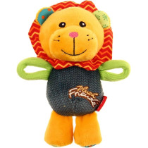 Gigwi Plush Friendz Dog Toy, Lion
