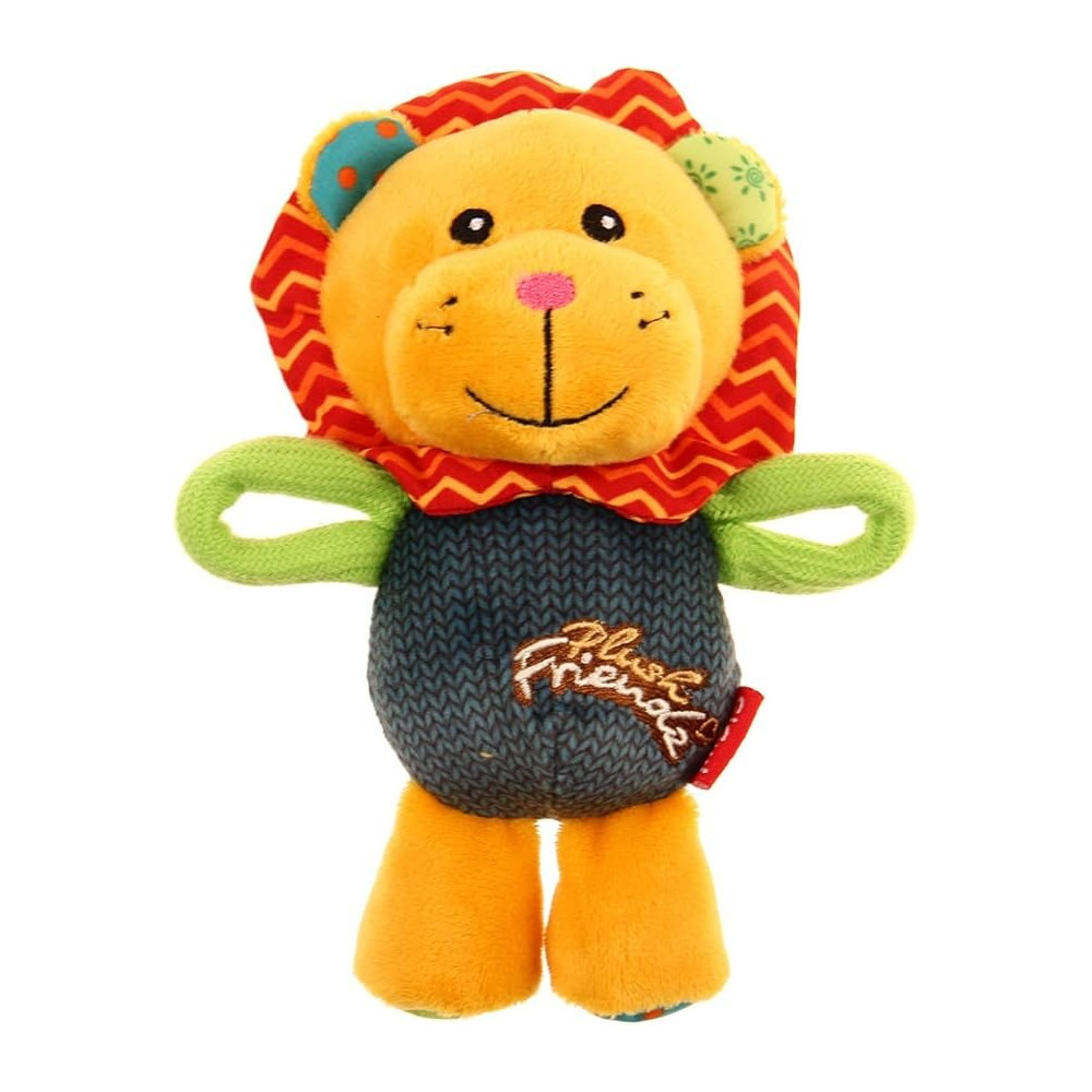 Gigwi Plush Friendz Dog Toy, Lion