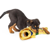 Gigwi Plush Shaking Fun Dog Toy, Fox