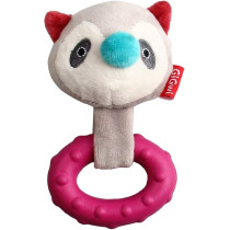 Gigwi Suppa Puppa Coon With Squeaker Inside, Plush/TPR, Small