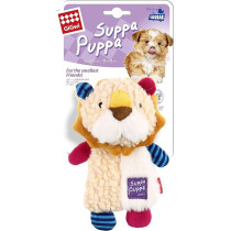 Gigwi Suppa Puppa Lion Squeaker/Crincle Inside, XS