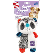 Gigwi Suppa Puppa Racoon Squeaker/Crincle Inside, XS