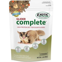 Exotic Nutrition Glider Complete, High Protein Diet For Sugar Glider, 907 G