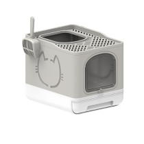 All For Paws Go Fresh Foldable Cat Litter Box, Sand