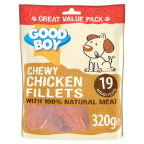 Goodboy Chewy Chicken Fillets, 320 G Value Pack