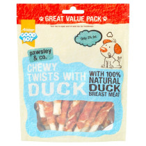 Goodboy Chewy Twists With Duck, 320G Value Pack
