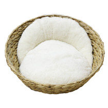 Bobby Green Basket Bed For Cat And Dog, Beige, 70 Cm