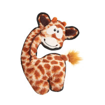 FOFOS Safari Line Giraffe Dog Toy, Brown