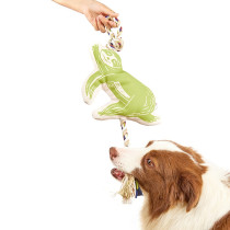 FOFOS Sloth Flossy Rope Dog Toy, Multicolour