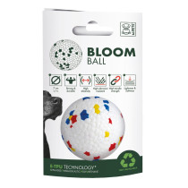 M-Pets Bloom Ball I Dog Toy, White