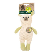M-Pets Gaga Ecco Dog Toy, Light Brown/Green