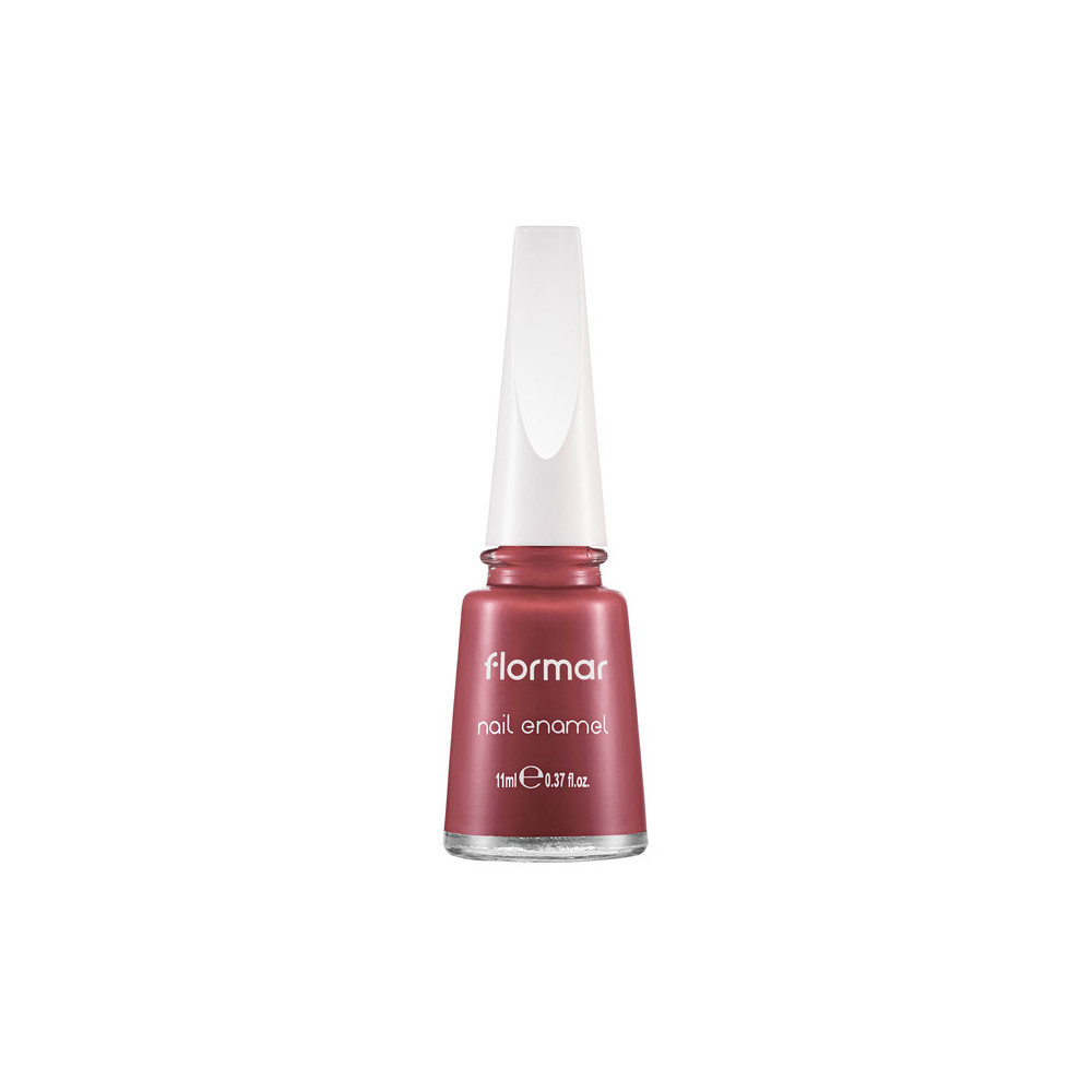 Flormar Nail Enamel Matte Nail Polish, 320 Rose Taboo, 11ml
