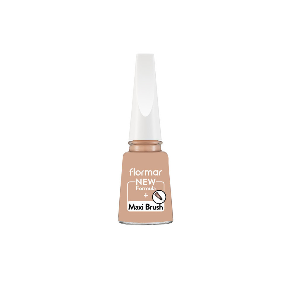 Flormar Nail Enamel With New Improved Formula And Thicker Brush, 079 Beige Desert