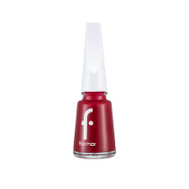 Flormar Nail Enamel Nail Polish, 128 Bordeaux Scream, 11ml
