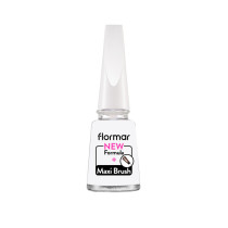Flormar Nail Enamel With New Improved Formula And Thicker Brush, 301 Glass Effect