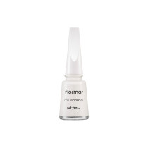 Flormar Nail Enamel Nail Polish, 310 Snow White, 11ml