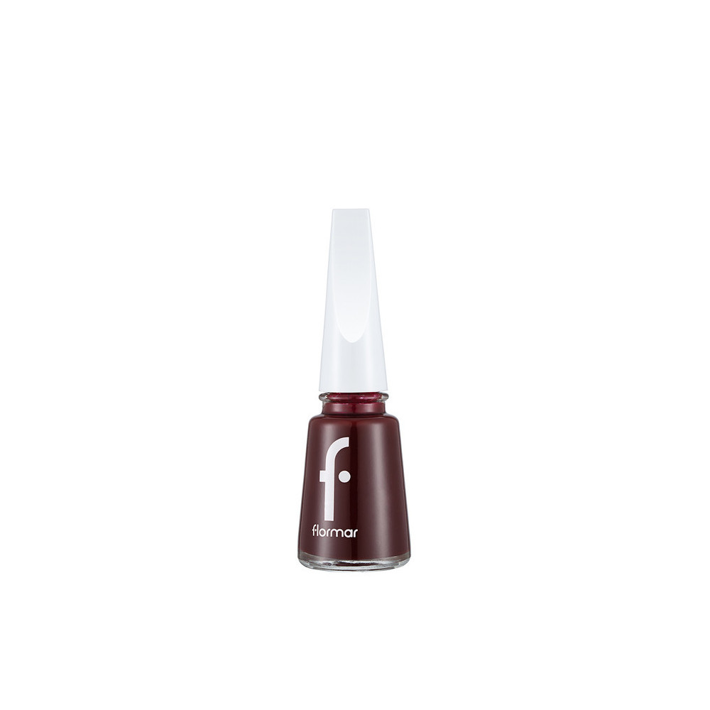 Flormar Nail Enamel Nail Polish, 311 Purple Scarlet, 11ml