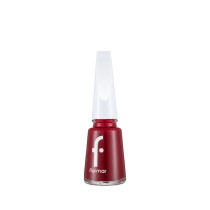 Flormar Nail Enamel Nail Polish, 406 Dark Red