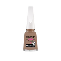 Flormar Nail Enamel With New Improved Formula And Thicker Brush, 413 Tree Bark