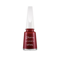 Flormar Nail Enamel Nail Polish, 416 Straight Red