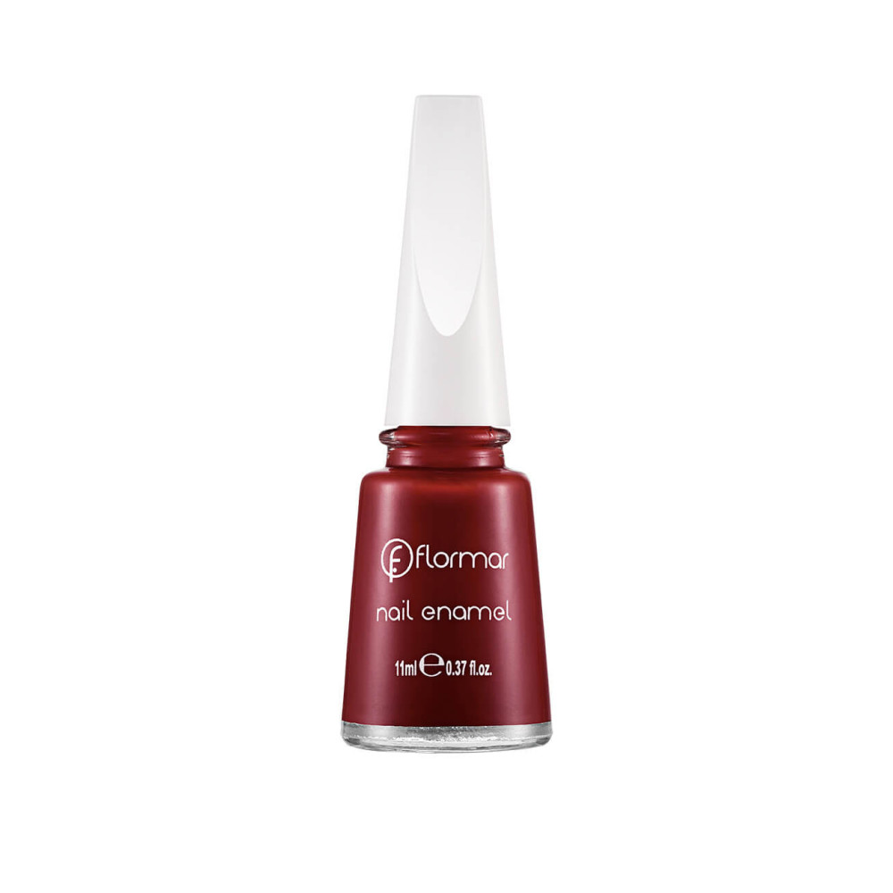 Flormar Nail Enamel Nail Polish, 416 Straight Red