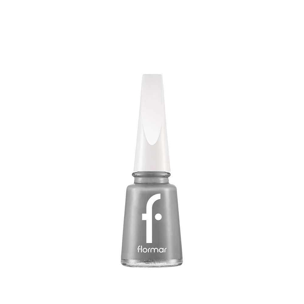 Flormar Nail Enamel Nail Polish, 417 Steel Gray