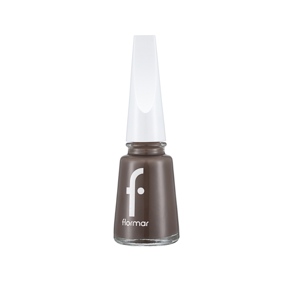 Flormar Nail Enamel Nail Polish, 428 Hot Chocolate