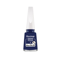 Flormar Nail Enamel With New Improved Formula And Thicker Brush, 452 Marine Lover