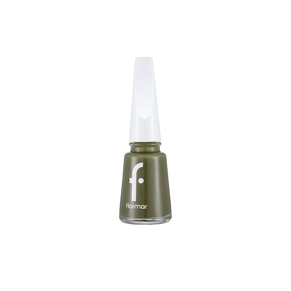 Flormar Nail Enamel Nail Polish, 454 Army Glam