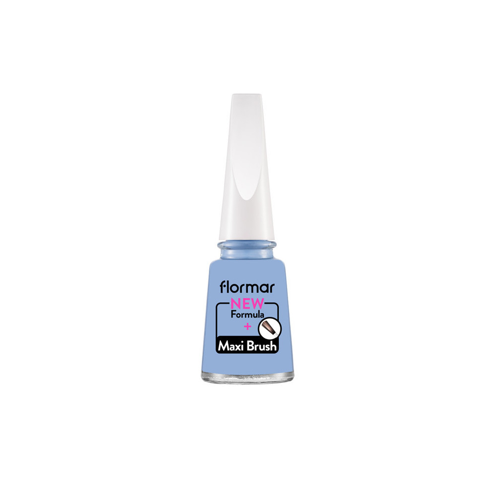 Flormar Nail Enamel With New Improved Formula And Thicker Brush, 465 Cookie Monster