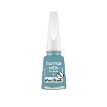 Flormar Nail Enamel With New Improved Formula And Thicker Brush, 497 Celadon Glaze