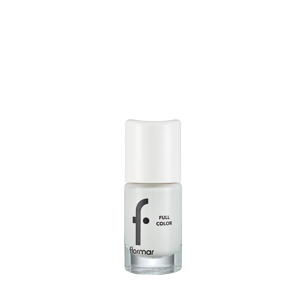 Flormar Full Color Nail Enamel Nail Polish, FC01 Over The Alps