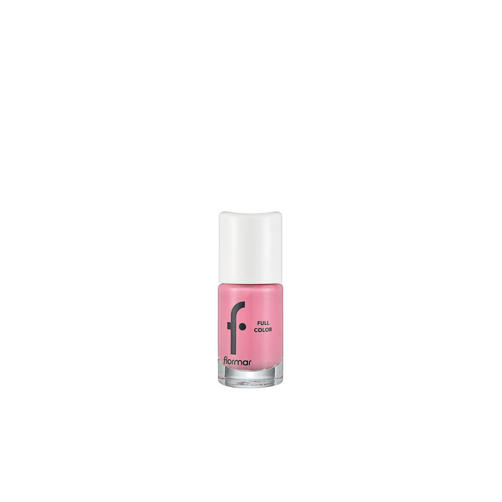 Flormar Full Color Nail Enamel Nail Polish, FC03 Bubble Gum
