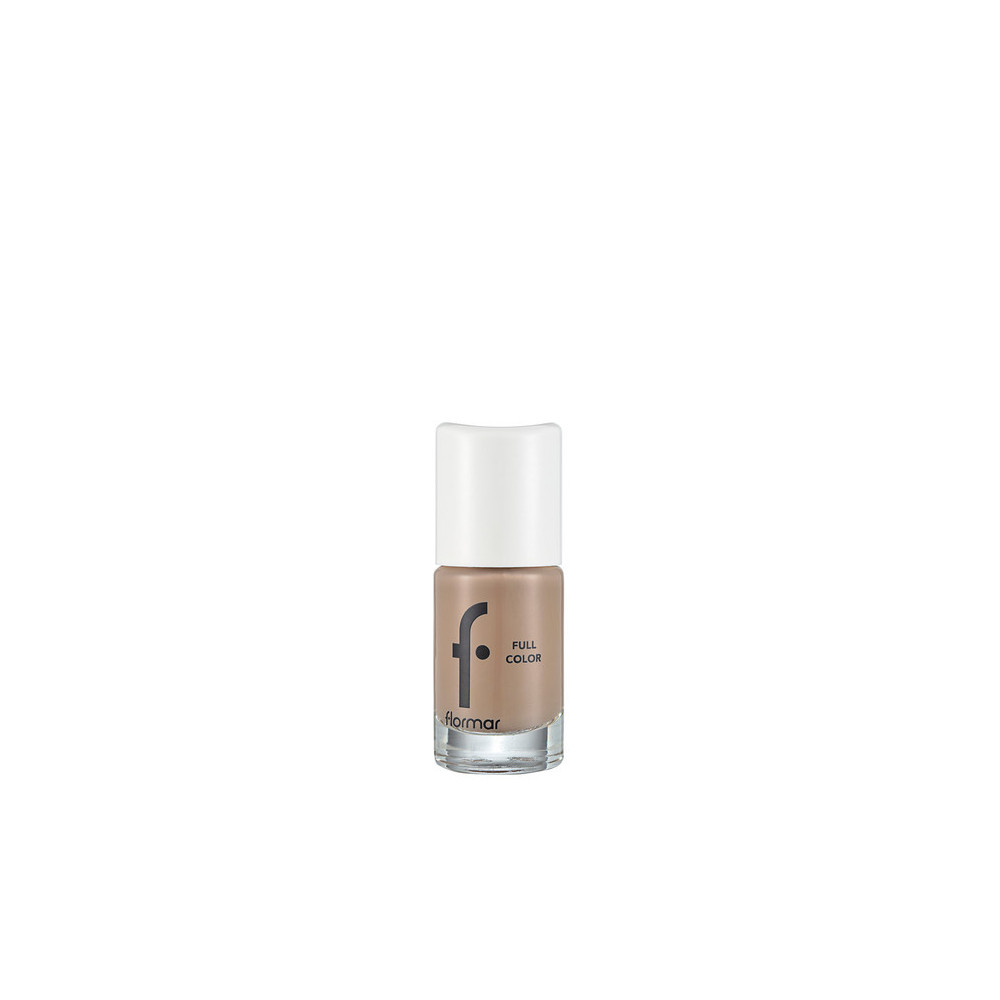 Flormar Full Color Nail Enamel Nail Polish, FC06 Go Nude