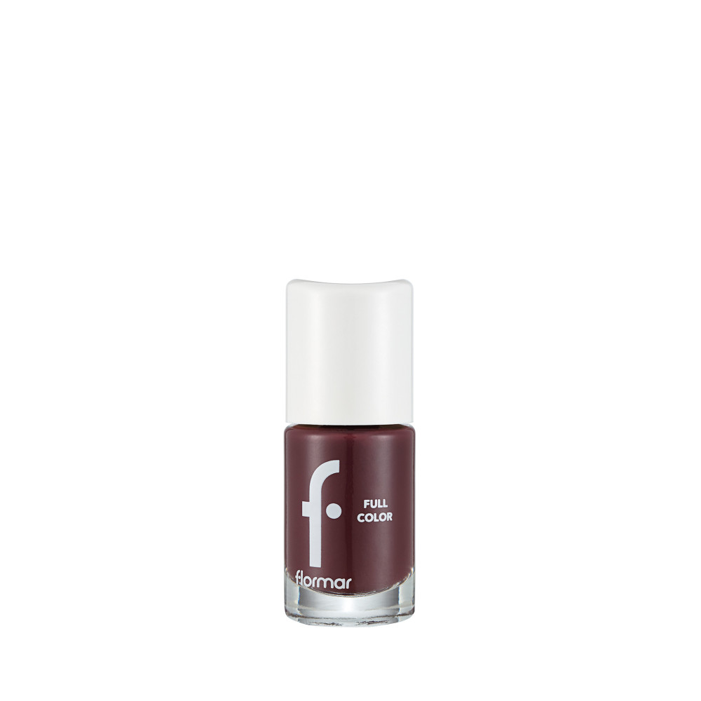Flormar Full Color Nail Enamel Nail Polish, FC43 Chunky Cocoa