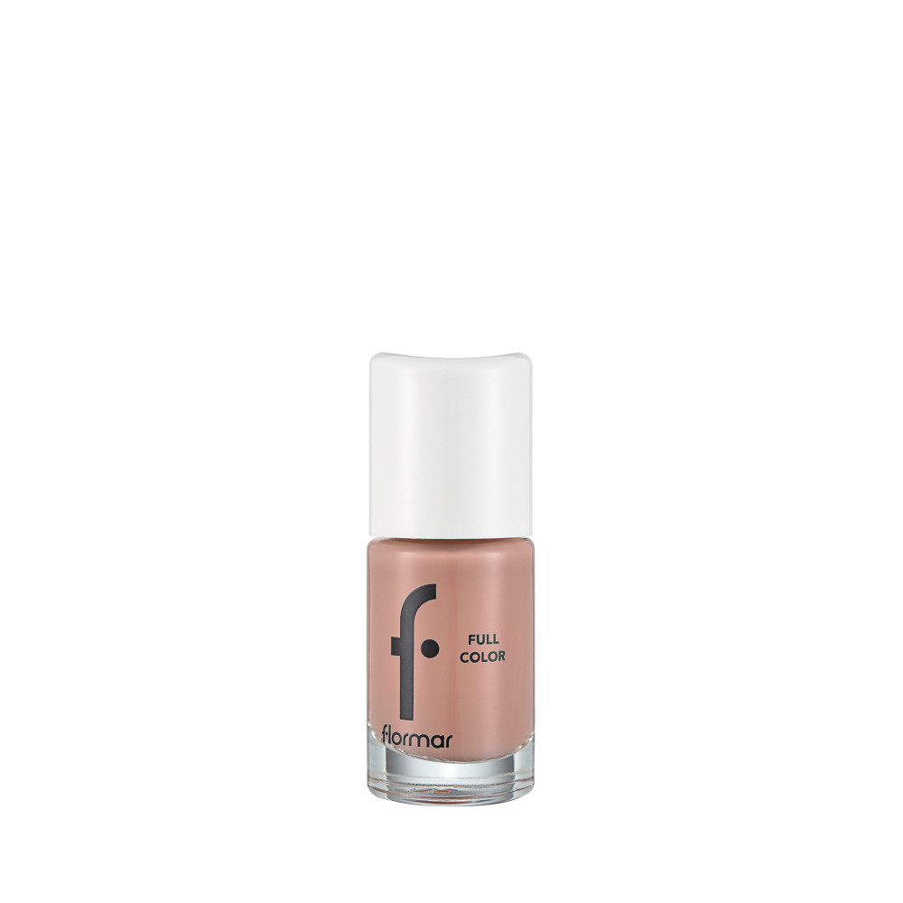 Flormar Full Color Nail Enamel Nail Polish, FC46 Rose Pumps