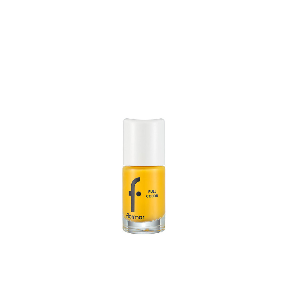 Flormar Full Color Nail Enamel Nail Polish, FC47 Lemon Cello
