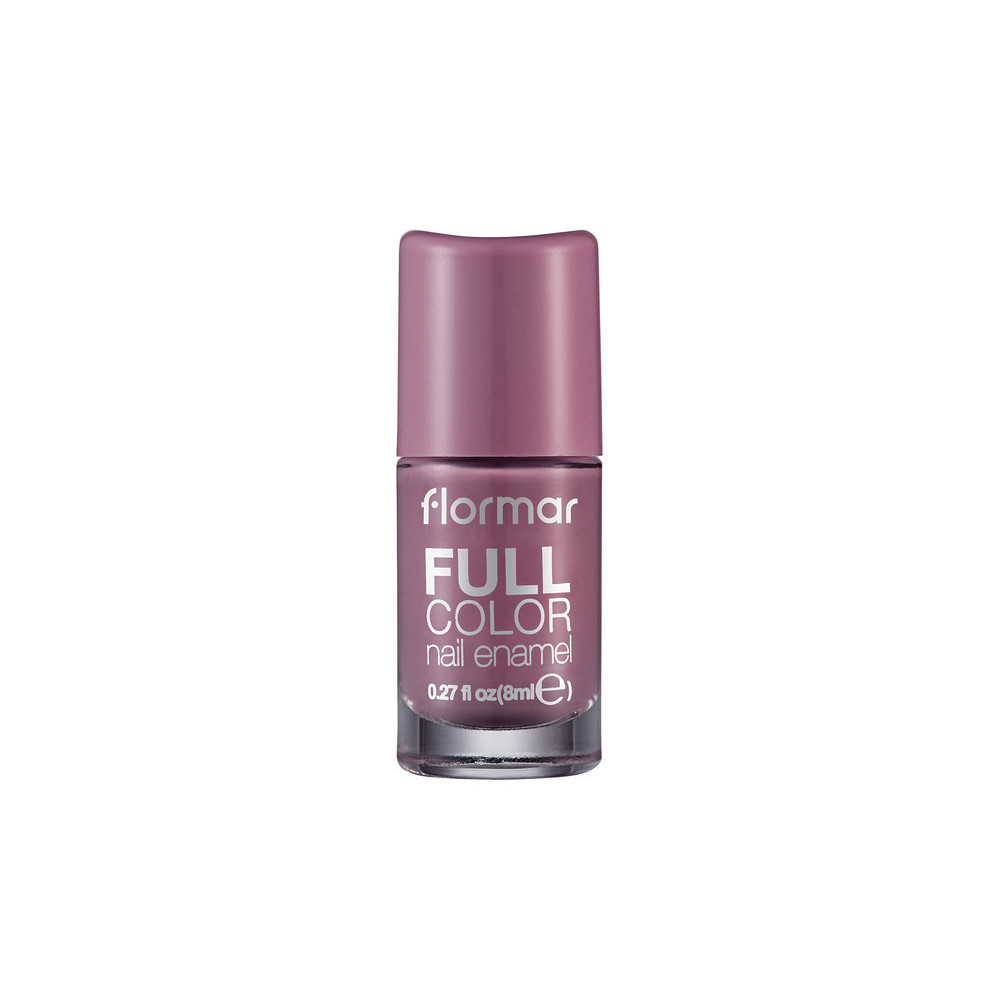 Flormar Full Color Nail Enamel Nail Polish, FC62 Berry Brown