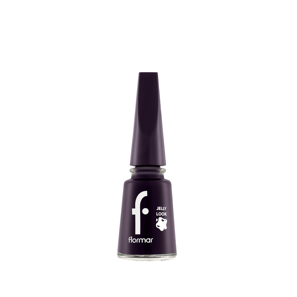 Flormar Jelly Look Nail Enamel Nail Polish, JL50 Purple Rain