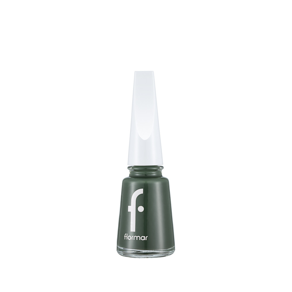 Flormar Nail Enamel Nail Polish, 453 Khaki Green
