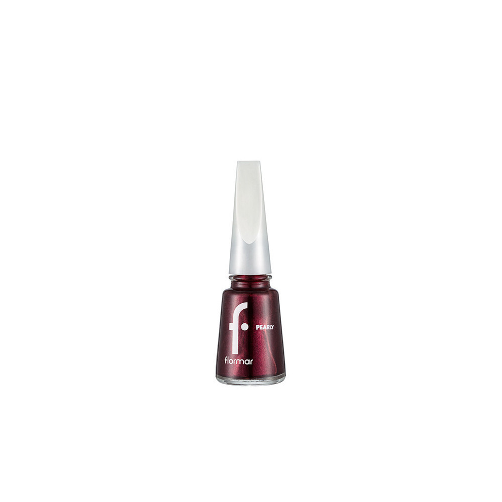 Flormar Pearly Nail Enamel Nail Polish, PL068 Velvet Bordeaux, New