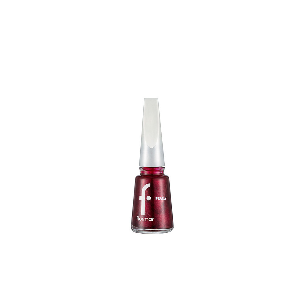 Flormar Pearly Nail Enamel Nail Polish, PL314 Velvet Red, New