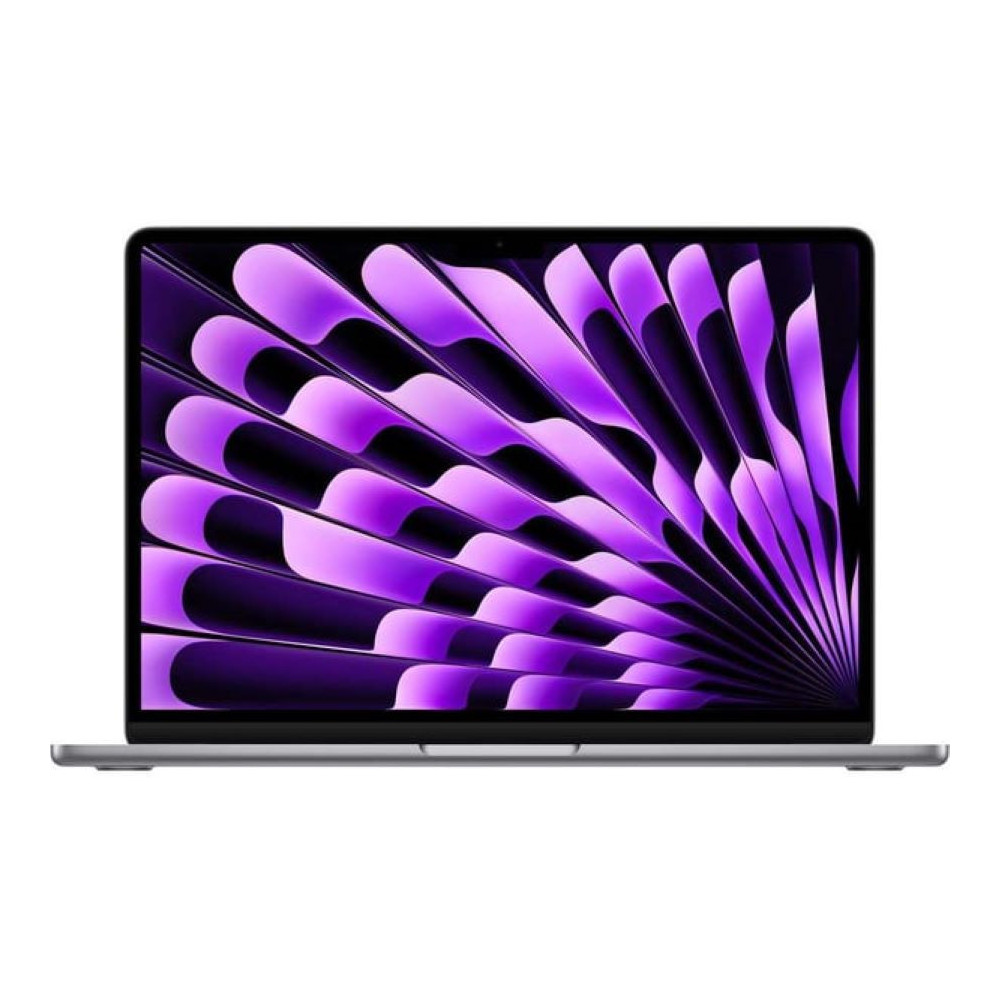 Apple MacBook Air 13 inch Liquid Retina Display, M3 Chip 8-Core CPU, 8-Core GPU, 8GB RAM, 256GB SSD, ENG Keyboard, Space Grey MRXN3, 1 Year Apple Warranty